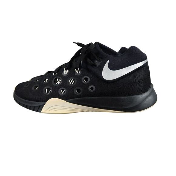 Nike Shoes Men 10 Athletic Trainer Hyper Quickness Basketball Sport Active Black - Picture 4 of 14